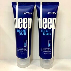 Deep Blue Rub doterra Massage Lotion Cream Essential Oil Blend EXP:10/26(2 PACK)